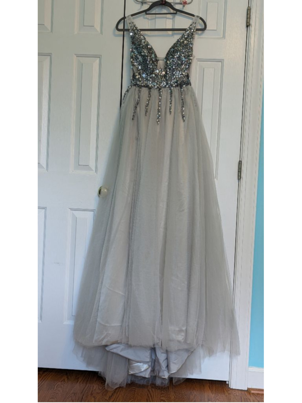 Women's HongfuYu Dress, Gray, Size 2